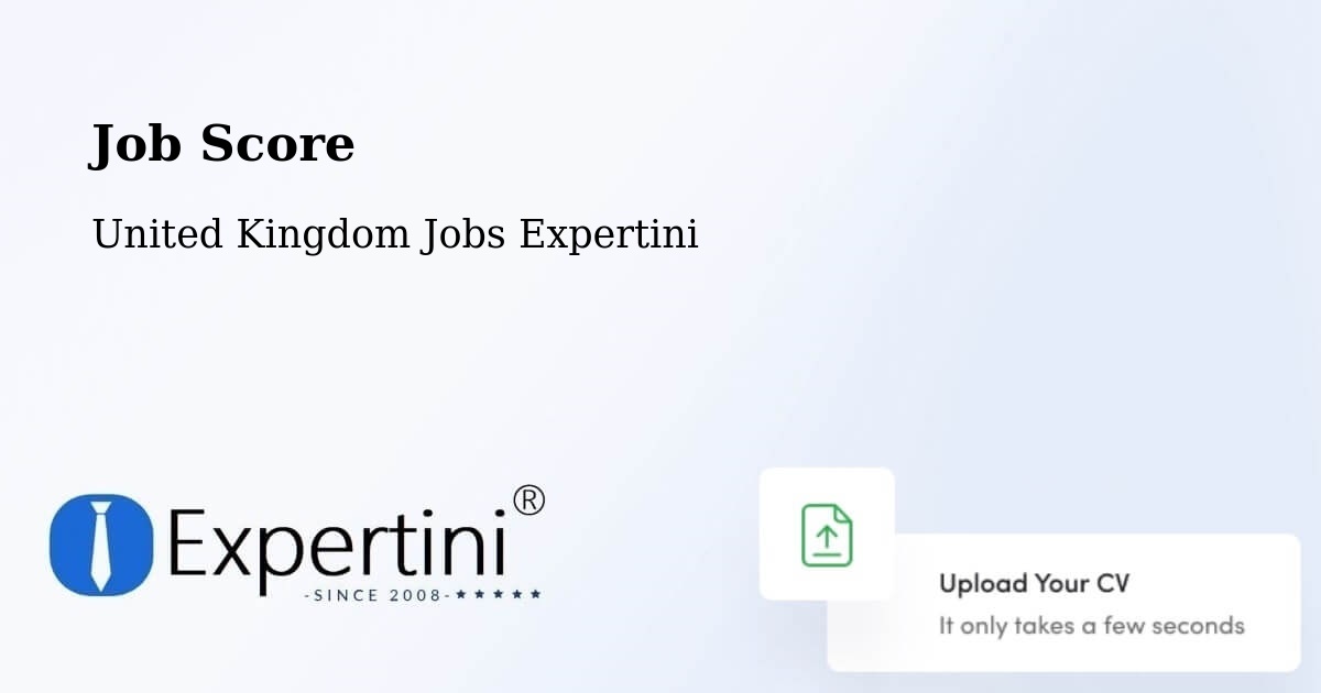 Job Score & Job Description Score Tool – Benwell - United Kingdom Jobs Expertini